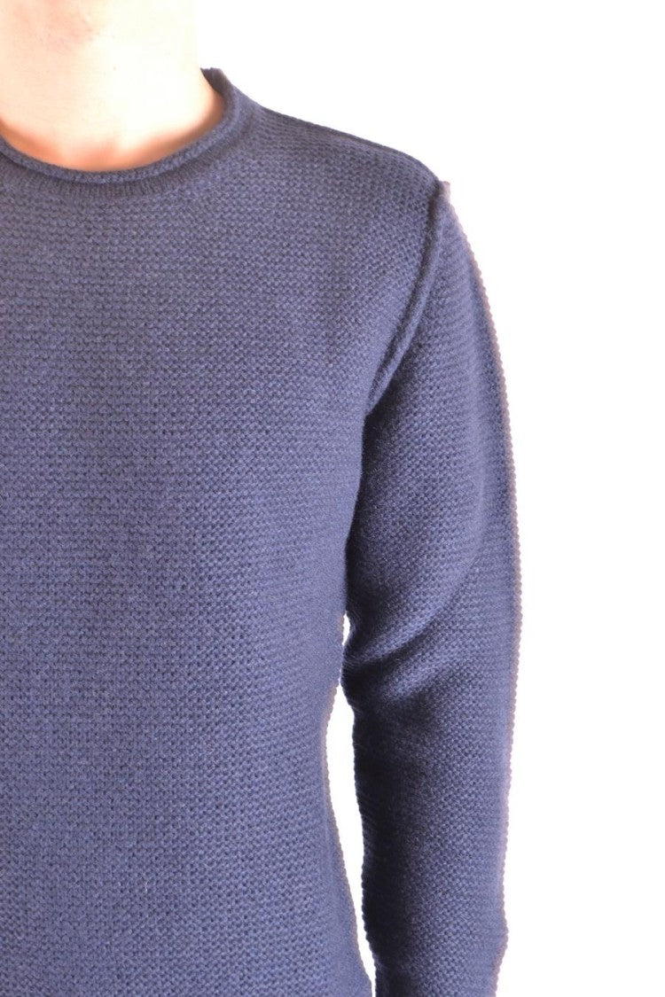 Woolrich Textured Knit Sweater In Elegant Sky Blue