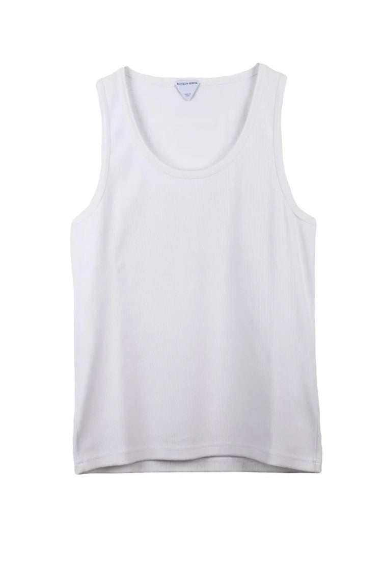 Bottega Veneta Tank Top - White
