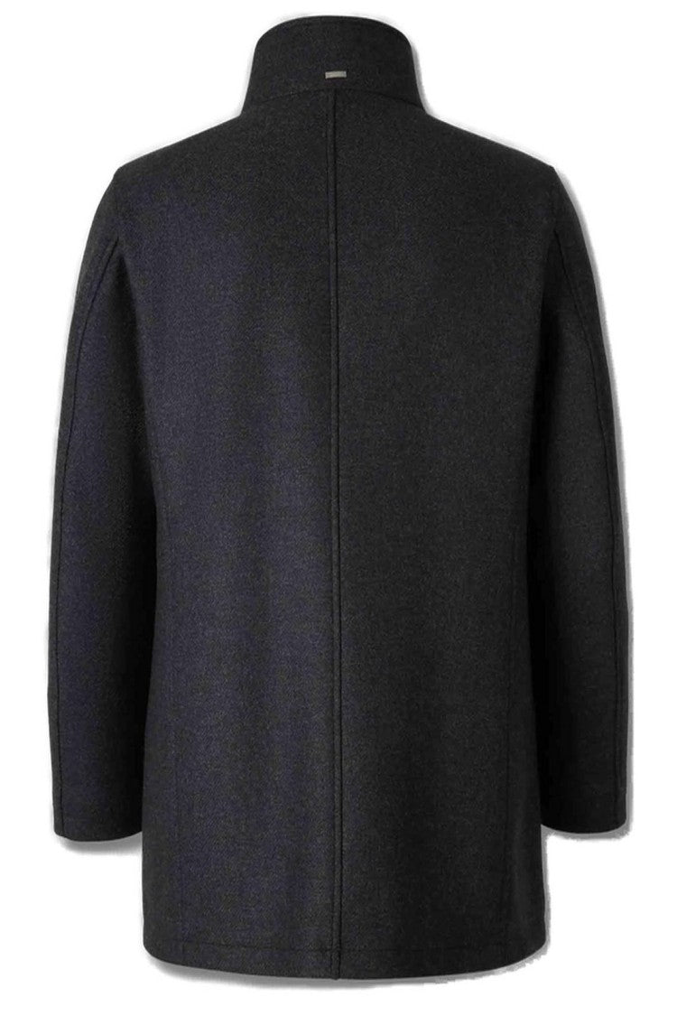 Herno Men's High Collar Coat