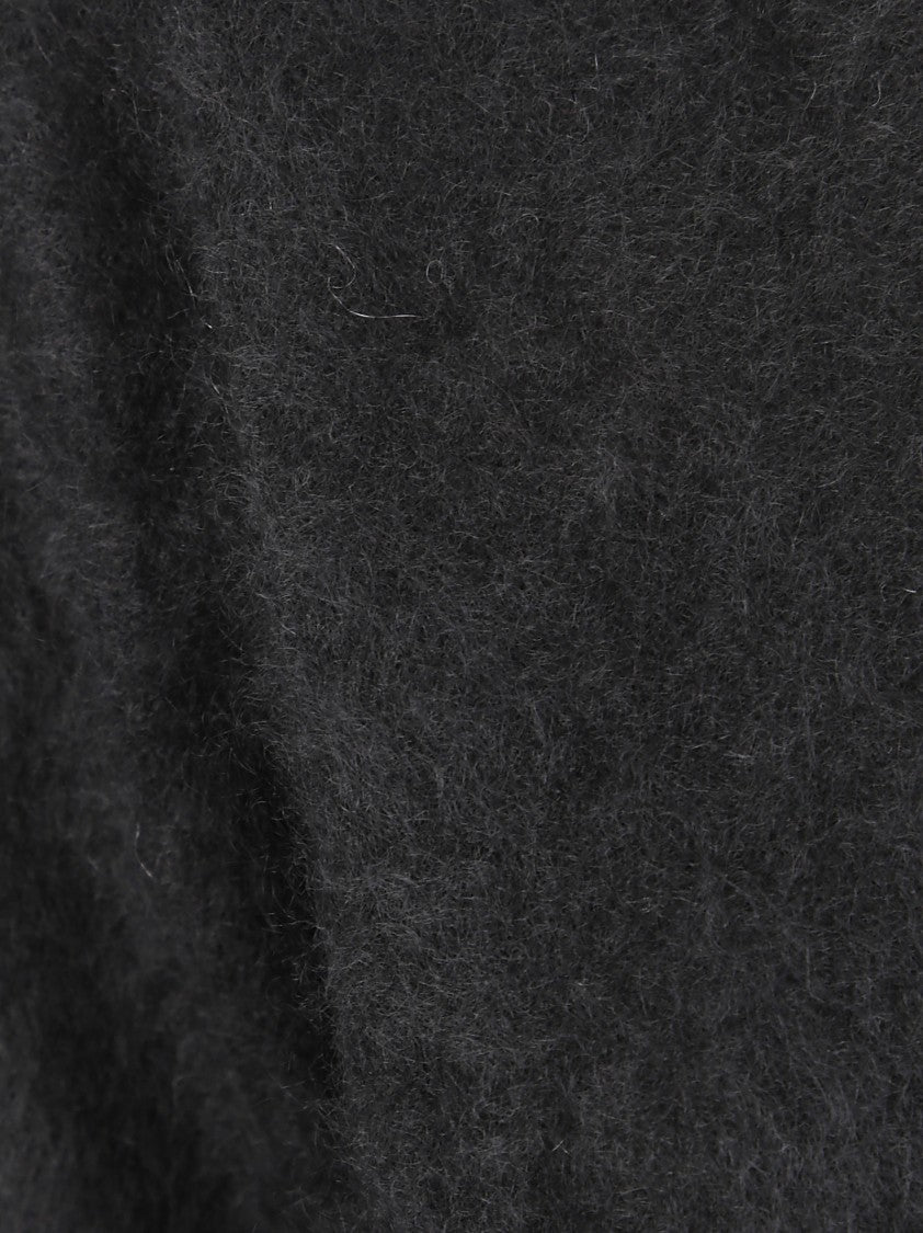 Absolut Cashmere Short-Sleeved Cashmere Knit Top With V-Neckline