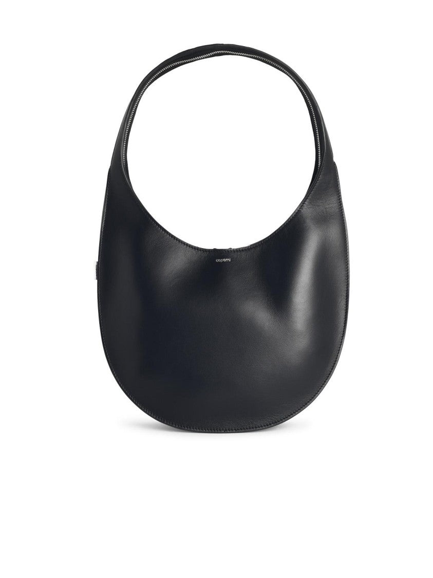 Coperni Medium Soft 'Swipe' Black Leather Bag