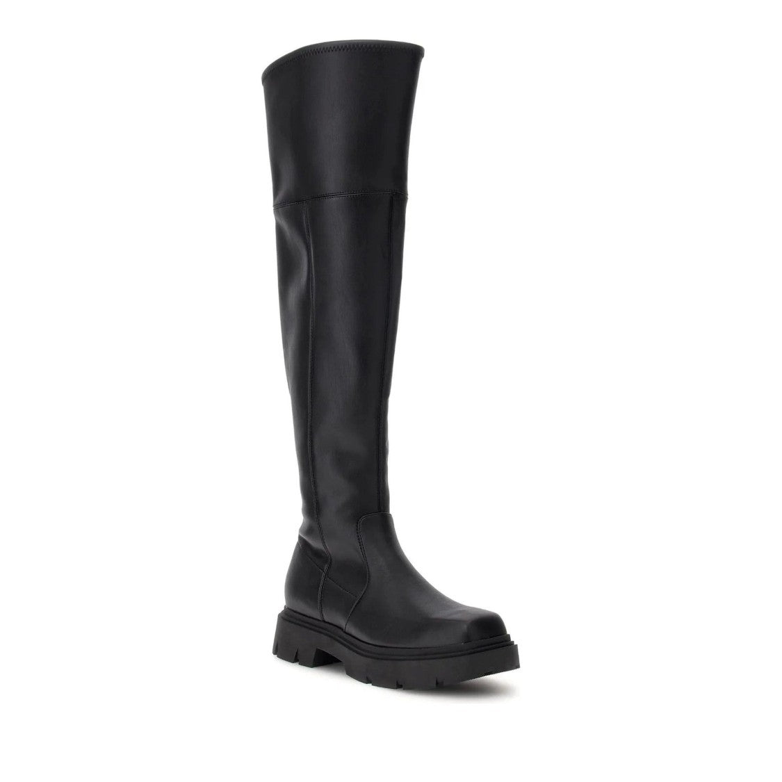 Guess Black Rassa Dress High-Shaft Chunky Sole Ankle Boots