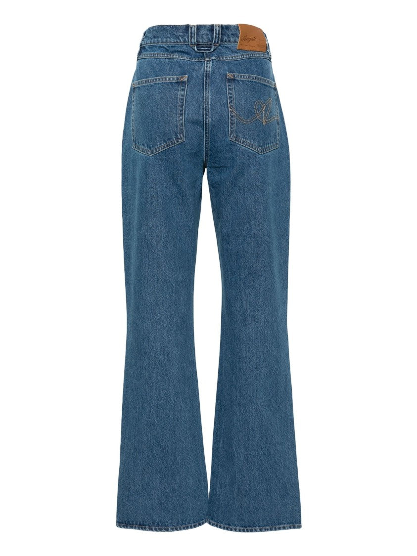Axel Arigato Ryder Flared Jeans Solid