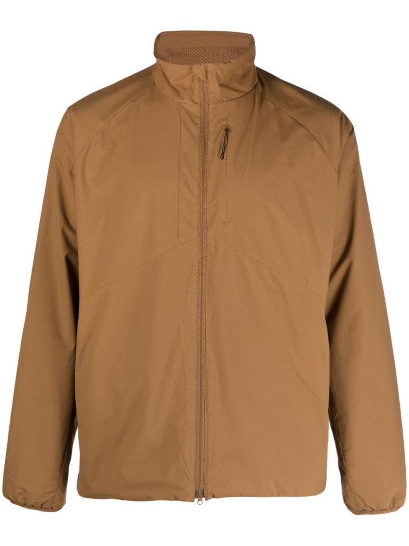 Snow Peak Caramel Brownhigh Neck Jacket