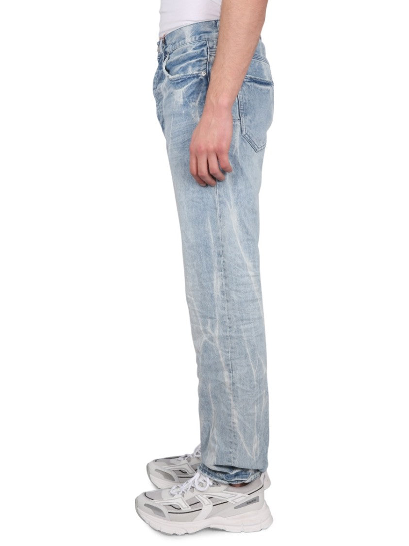 Purple Brand Relaxed Fit Light Blue Denim Jeans