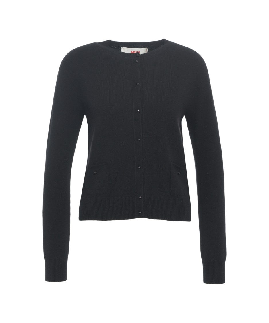 Mvm Cardigan With Pearl Buttons