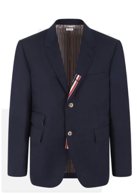 Thom Browne Classic Tailored Blue Blazer