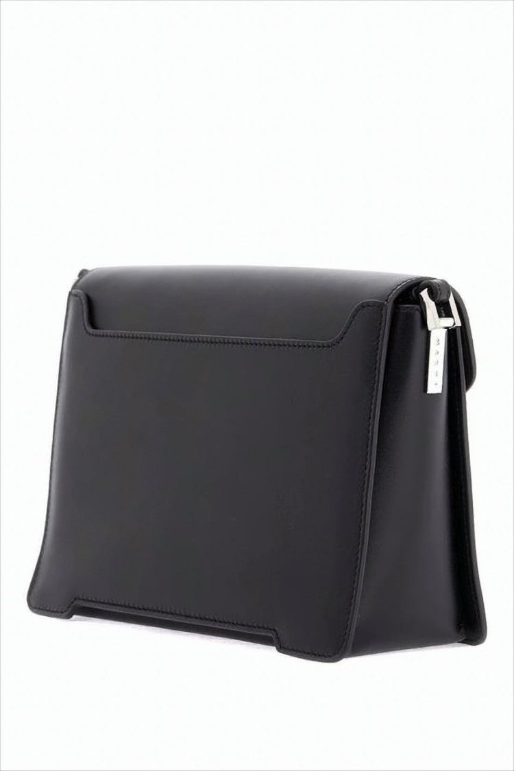 Marni Rectangular Crossbody Bag In Smooth Calf Leather