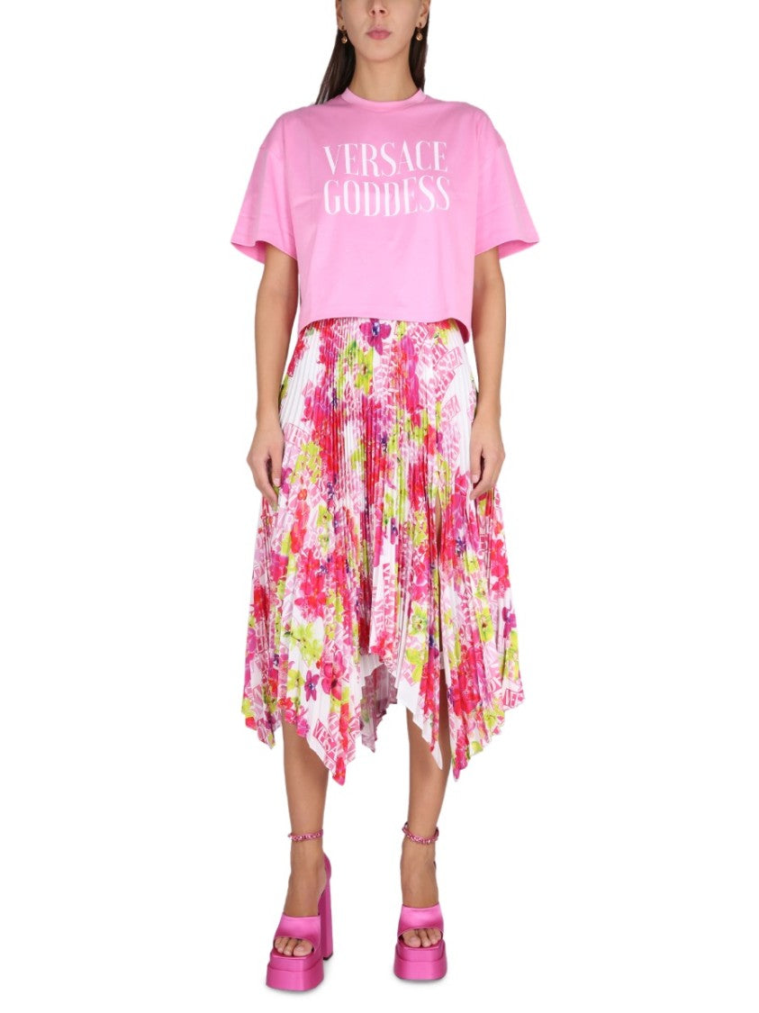 Versace Pleated Skirt