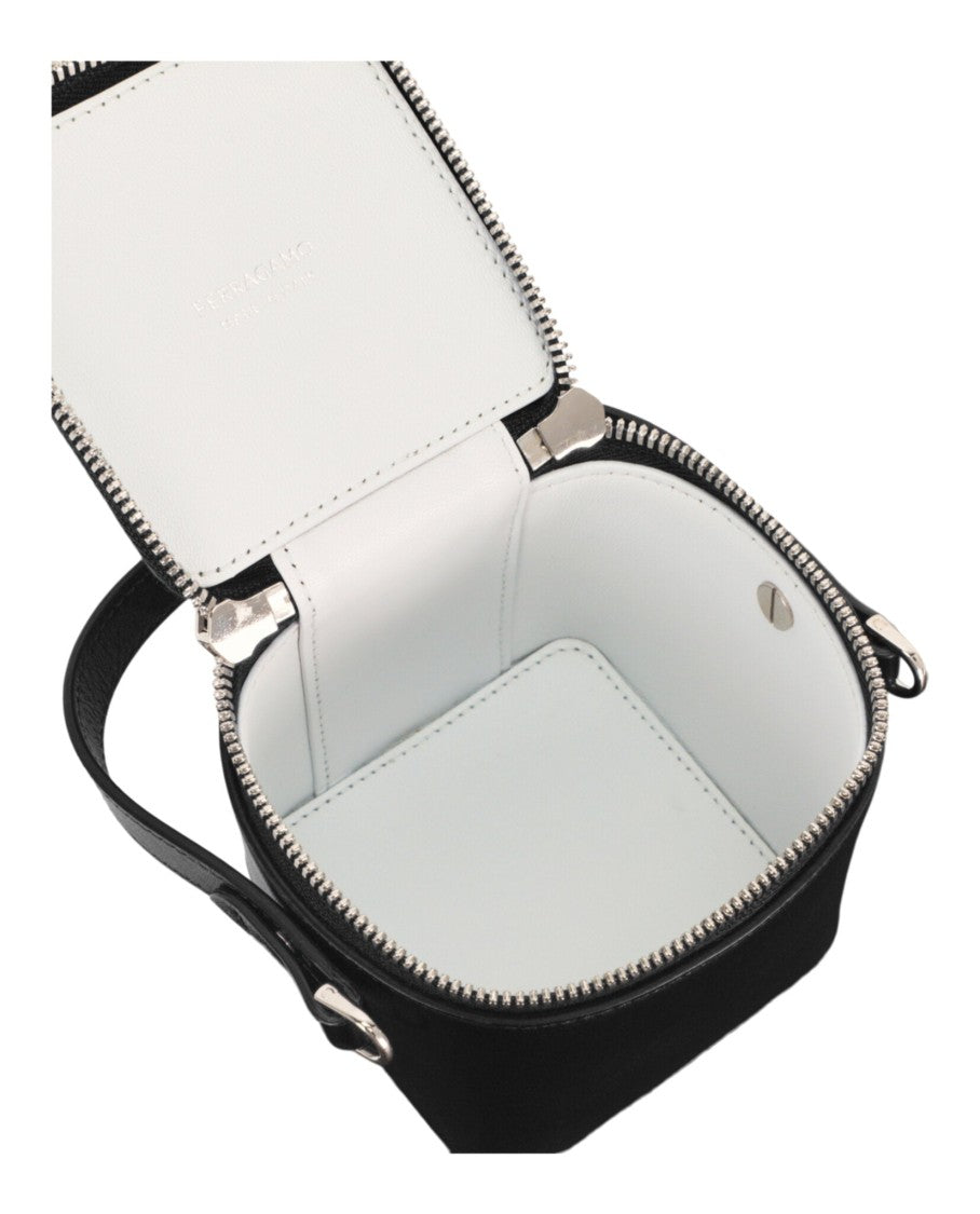 Ferragamo Micro Zip-Around Shoulder Bag