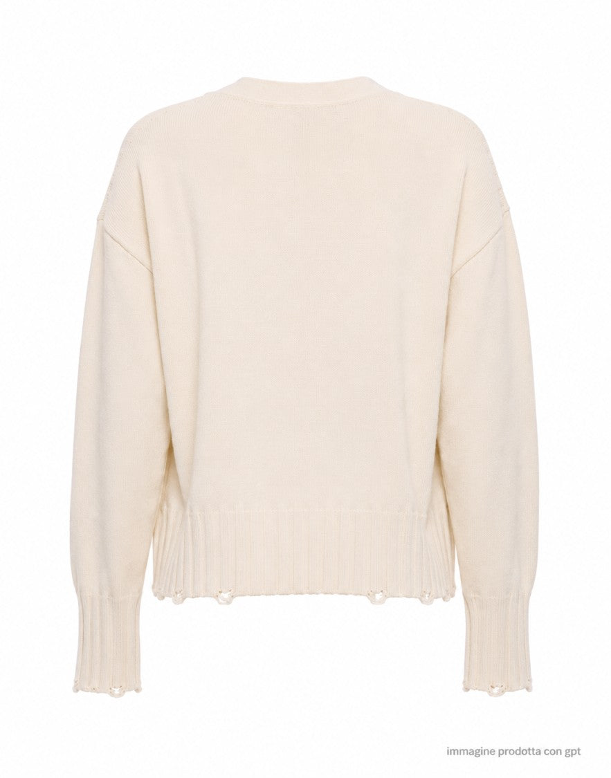 Atomofactory Panna Cardigan Rottura Cotton Cardigan