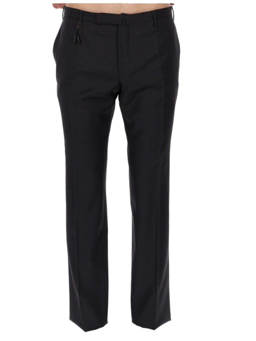 Incotex Tailored Wool Straight-Leg Formal Pants