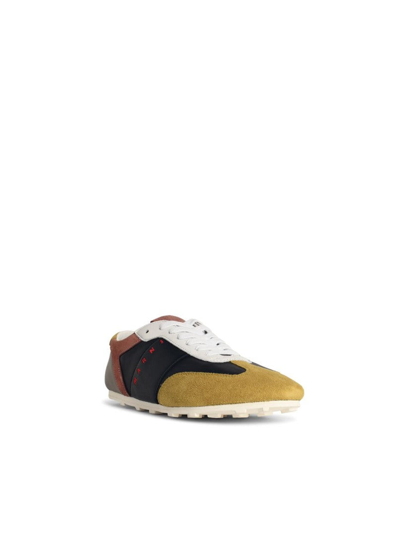 Marni 'Softy Soccer' Multicolor Leather Sneakers