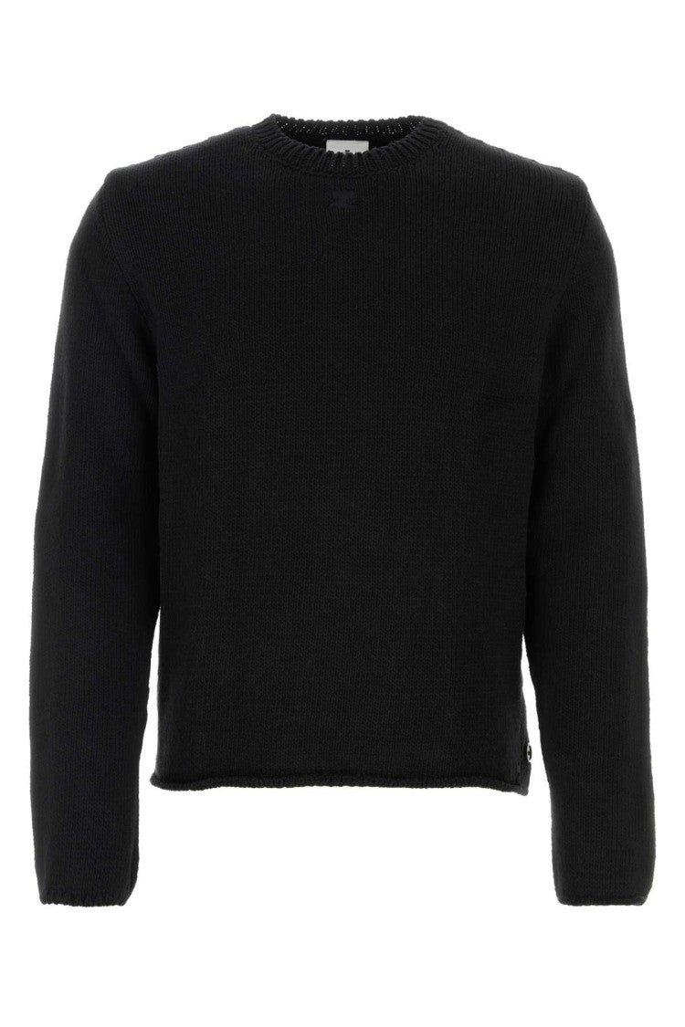 Courrèges Black Cotton Blend Sweater