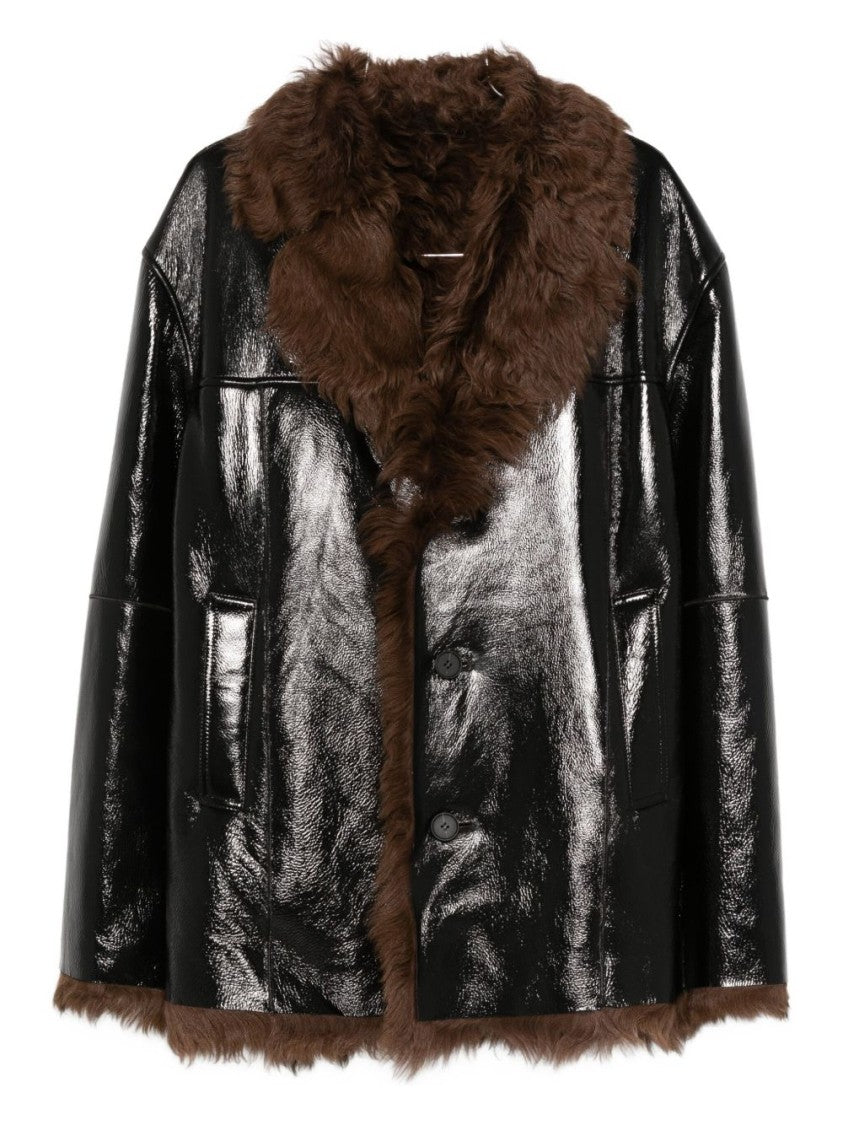 Diesel Glossy Black Coat
