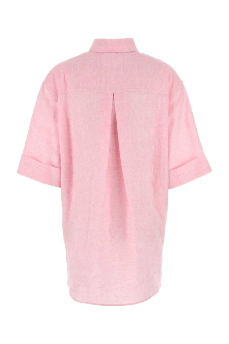 Valentino Garavani Pink Linen Blouse