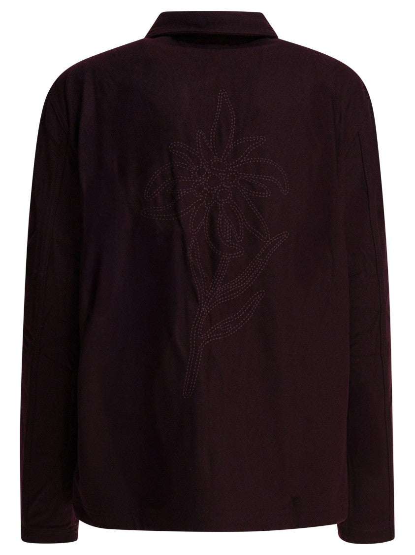 Autry Wool Blend Overshirt Jacket