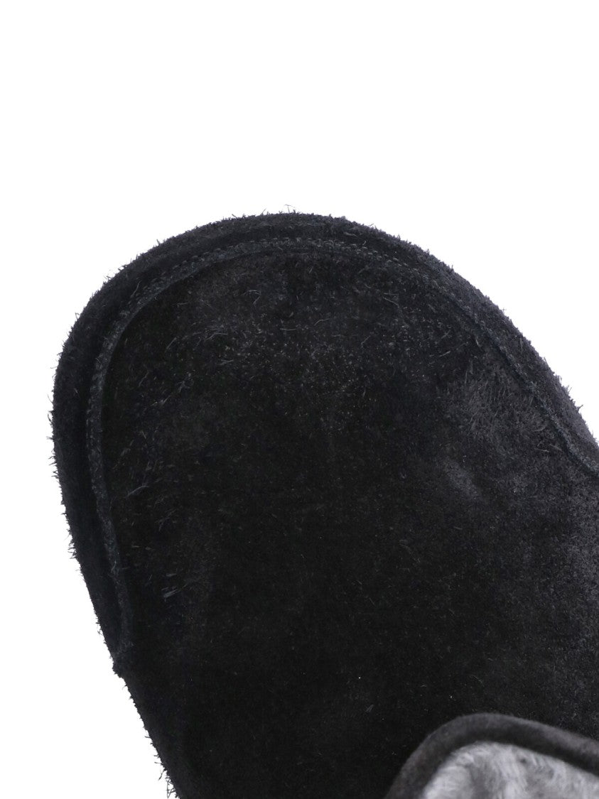 Balenciaga Black Distressed Dumbo Suede Ankle Boots