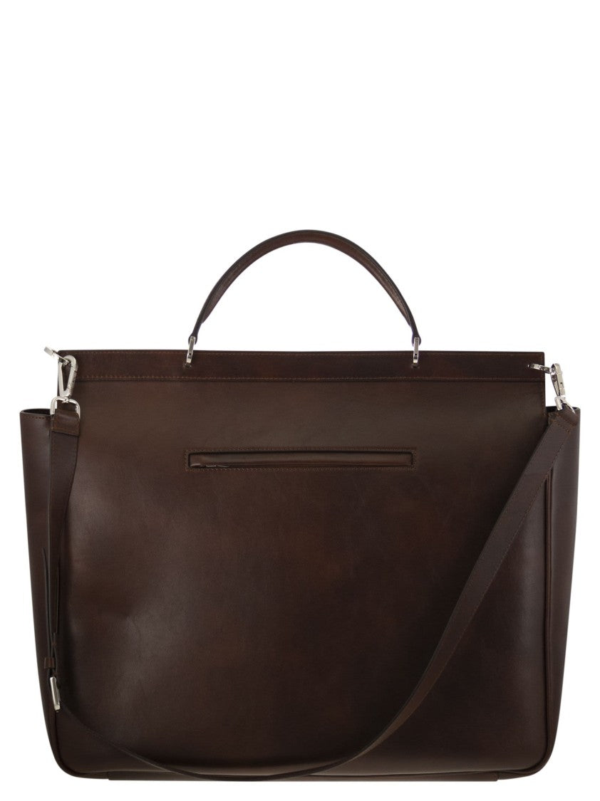 Brunello Cucinelli Casual Calfskin Briefcase