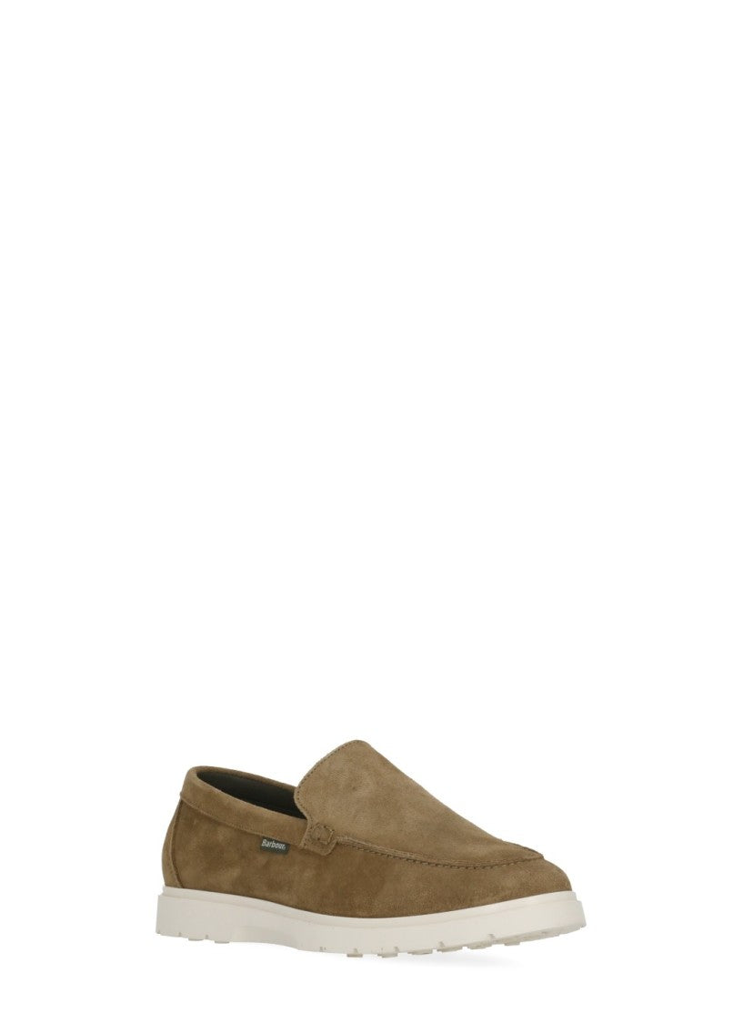 Barbour Brown Carty Suede Loafers