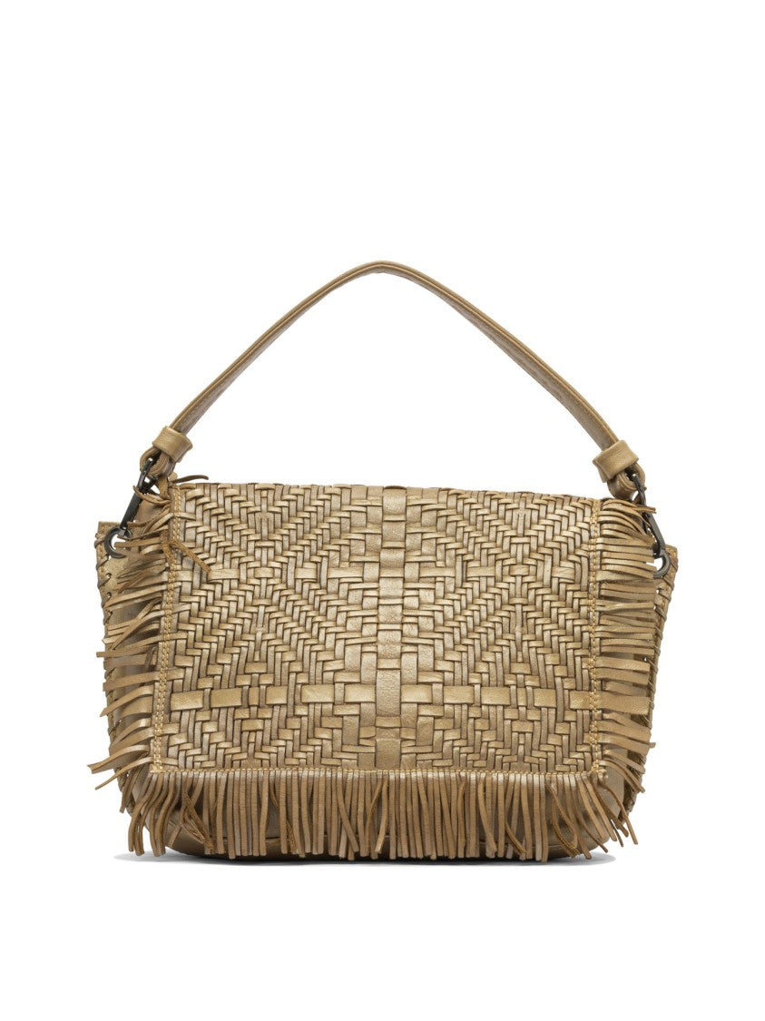 Giancarlo Nevola Woven Leather Shoulder Bag