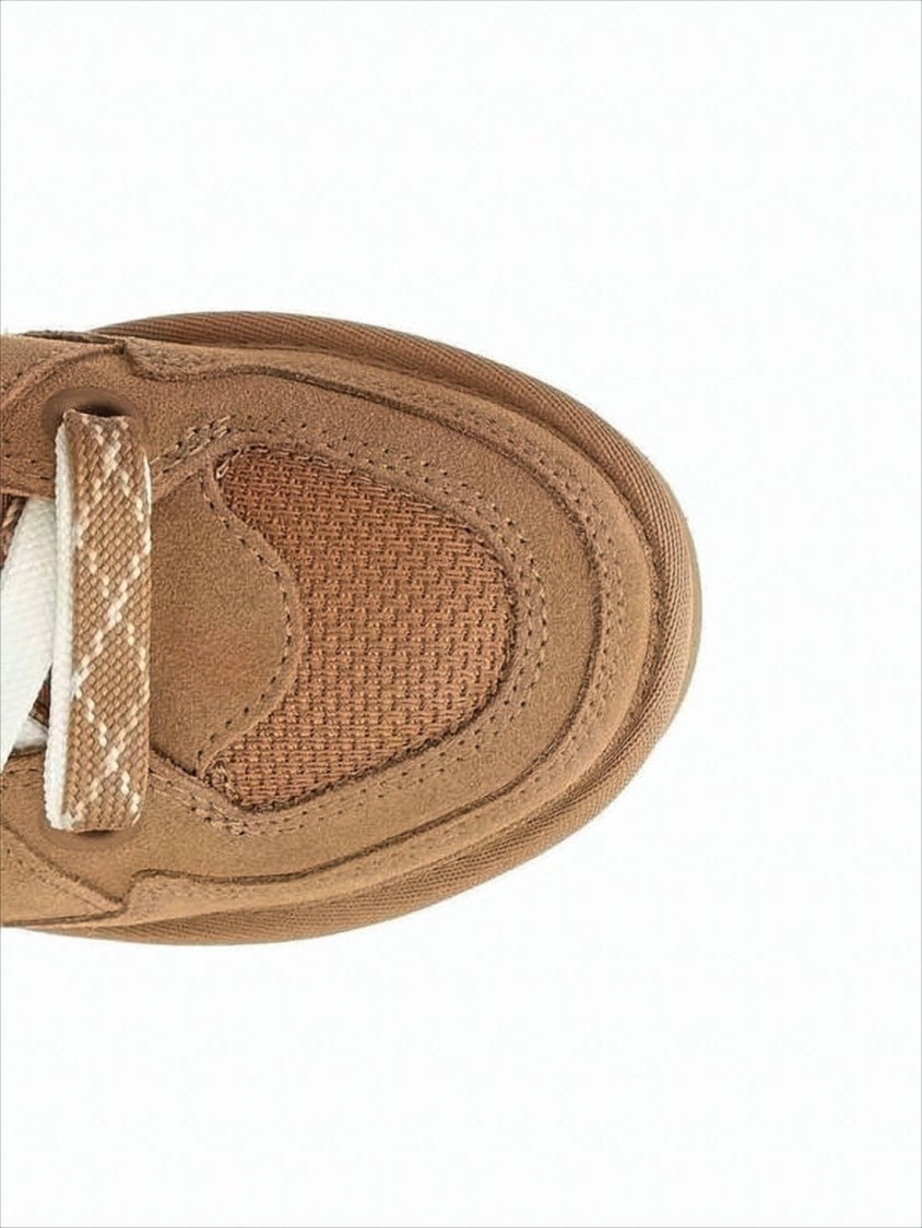 Ugg Suede And Mesh Low-Top Sneakers