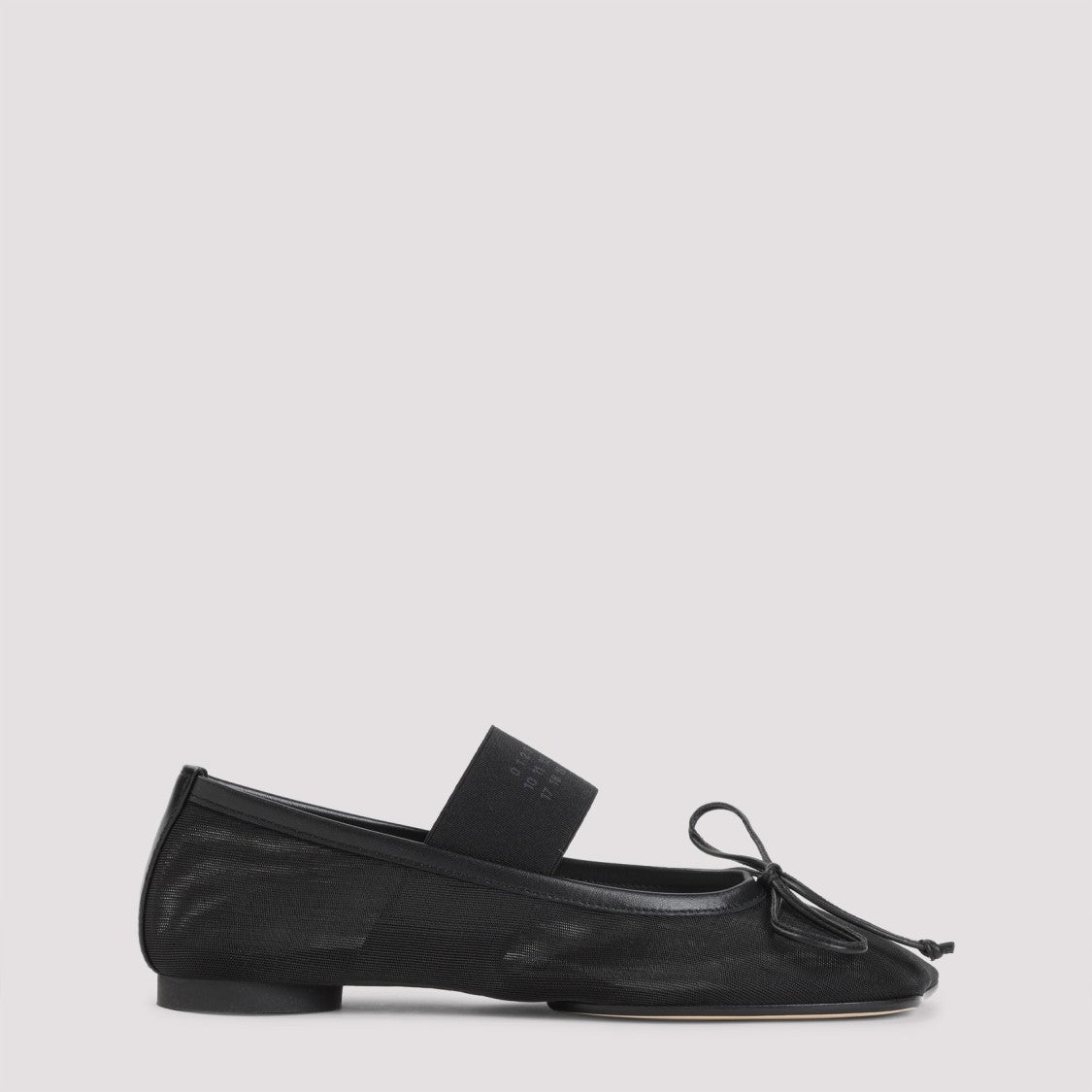 Mm6 By Maison Margiela Black Ballet Shoes