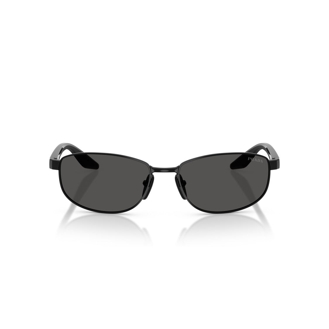 Prada Linea Rossa 0Ps B53s Rectangular Metal Frame Sunglasses