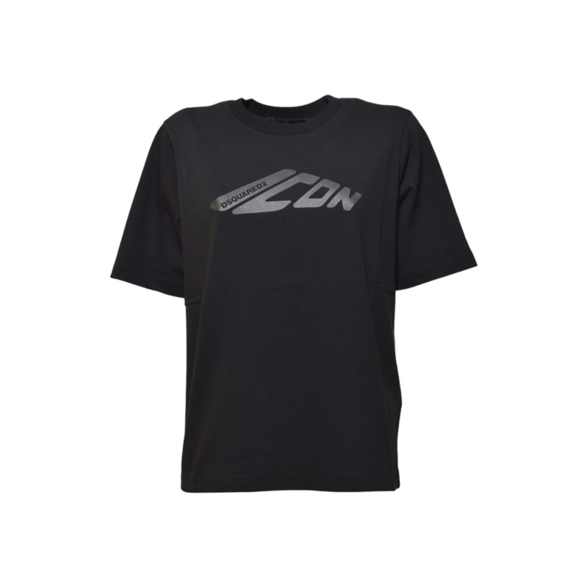 Dsquared2 Icon New Generation Easy Fit Black Cotton T-Shirt