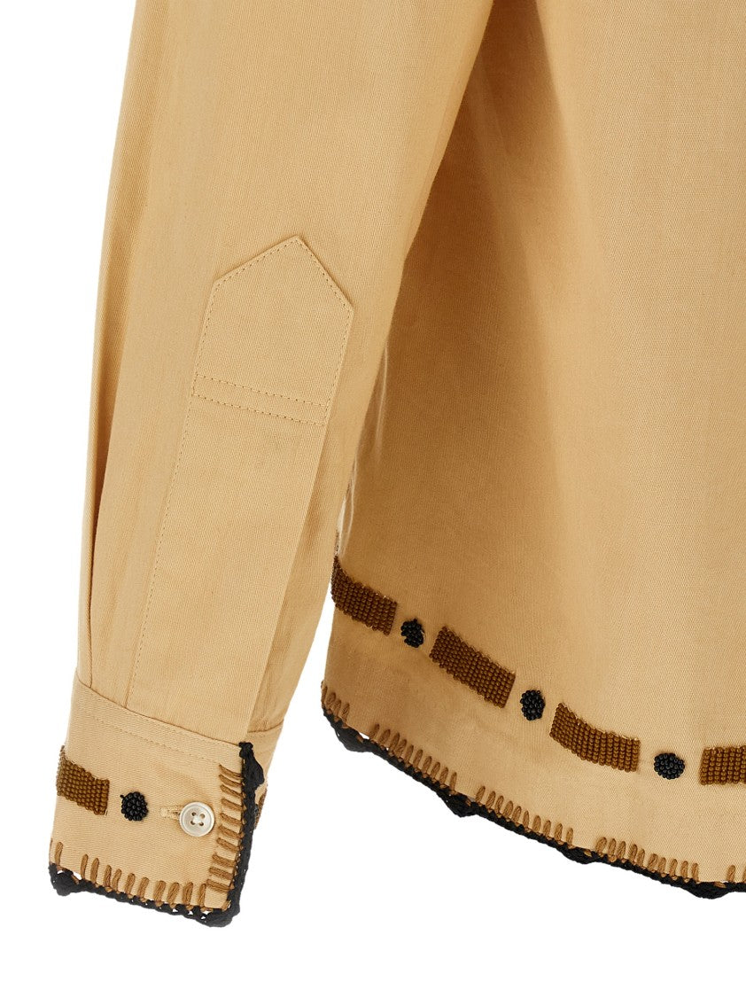 Bode Beaded Ryegrass' Shirt
