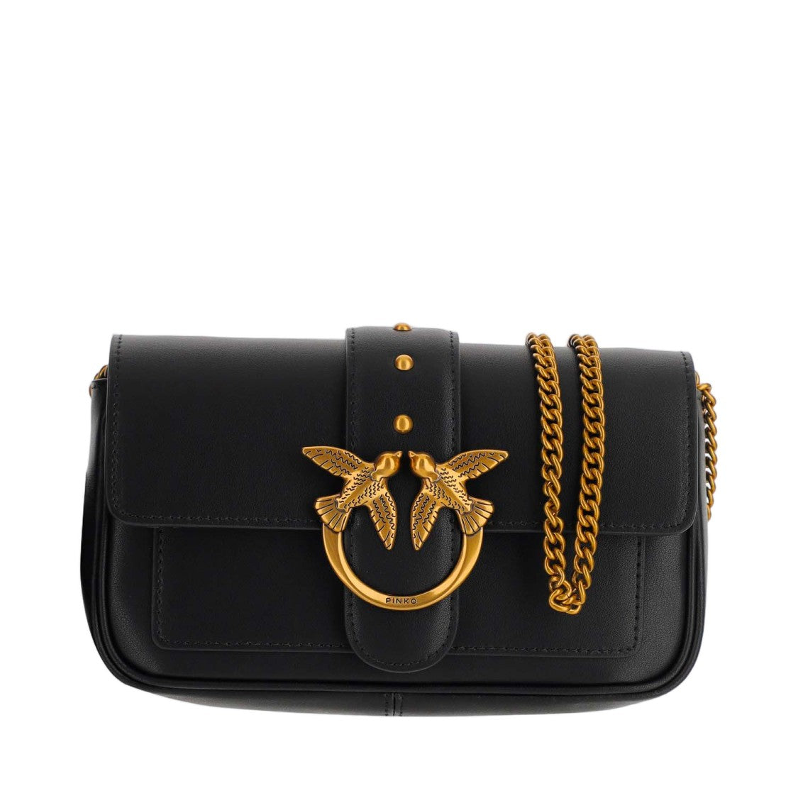 Pinko Structured Leather Bag