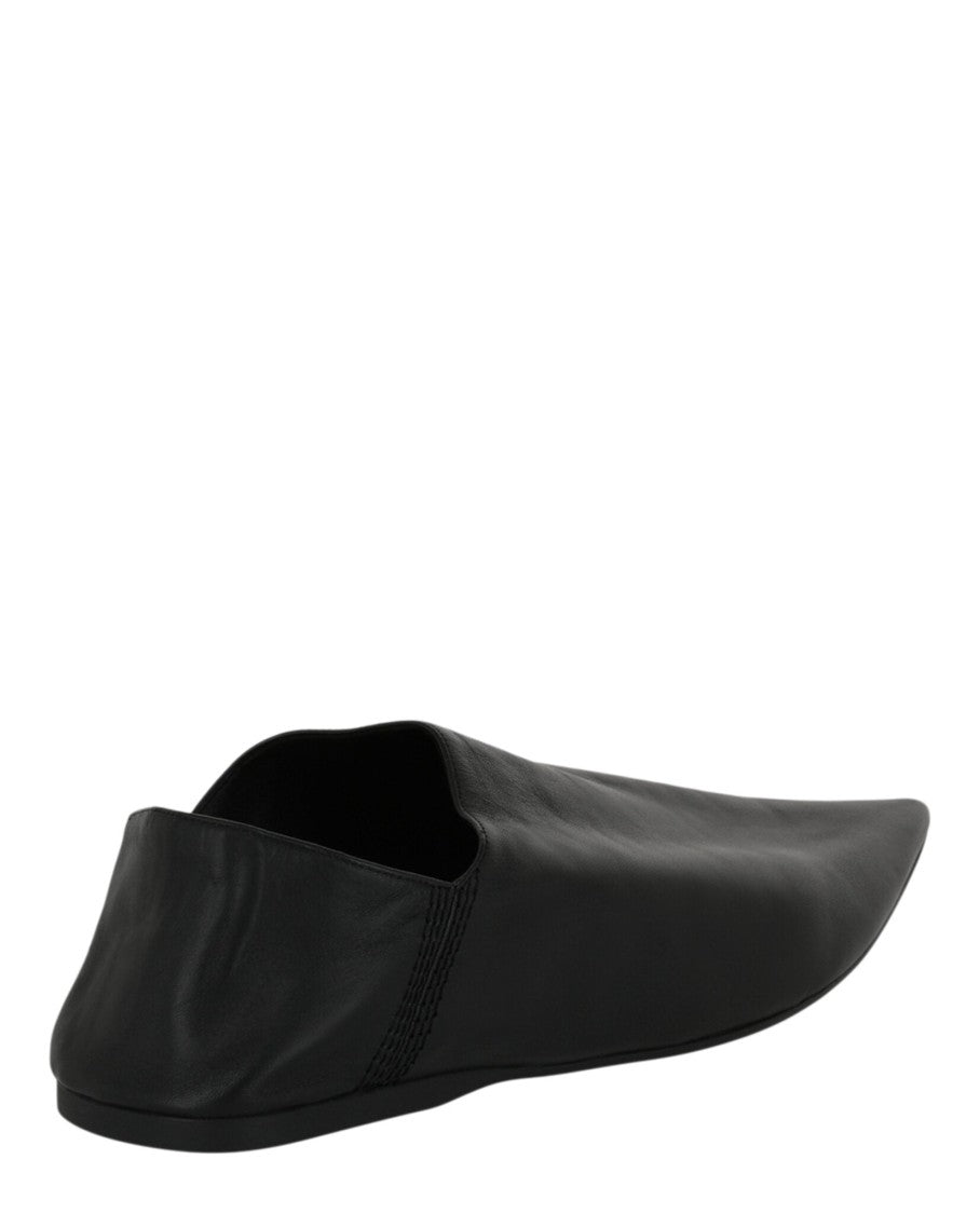 Balenciaga Pointed Leather Flats