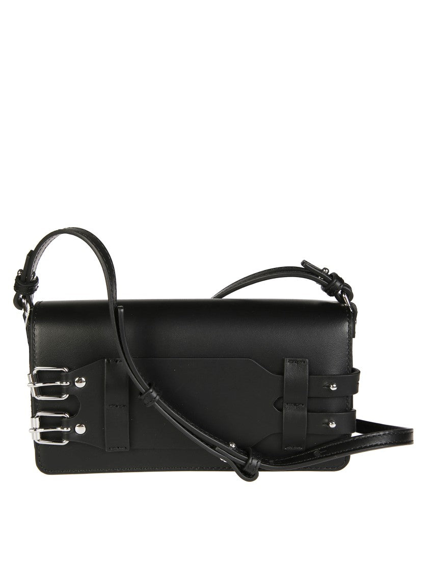 Mm6 By Maison Margiela Crossbody Bag With Design And Adjustable Strap