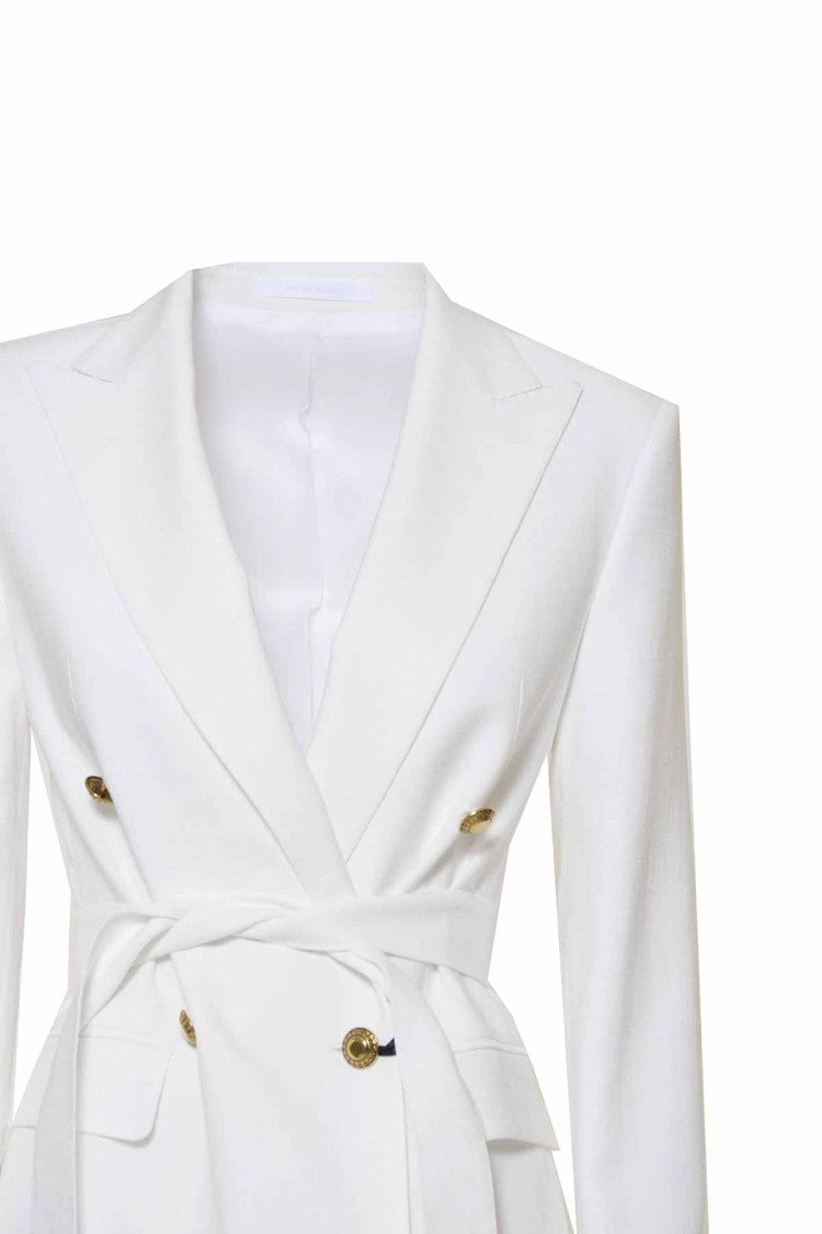 Tagliatore Cindy Blazer In White Viscose