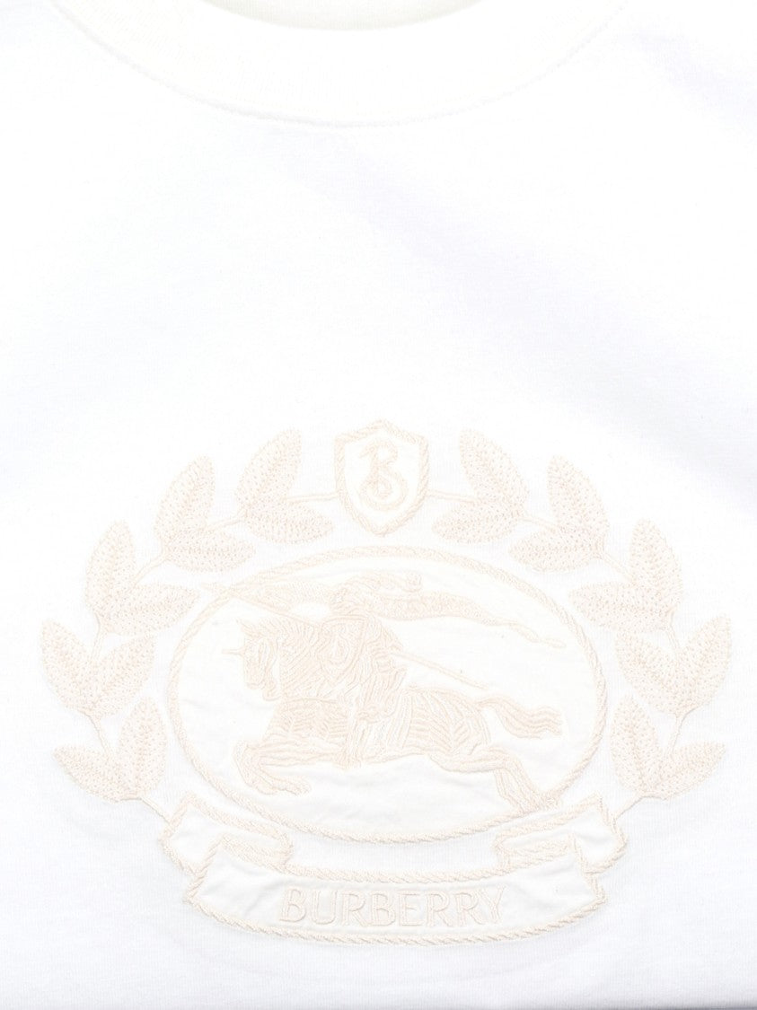Burberry Ekd' Logo T-Shirt – White
