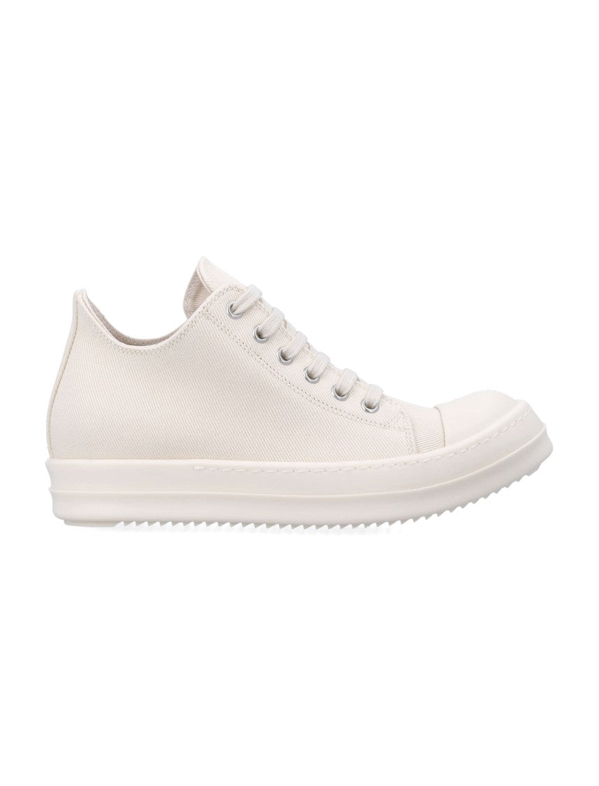 Drkshdw By Rick Owens Temple Low Denim Sneakers