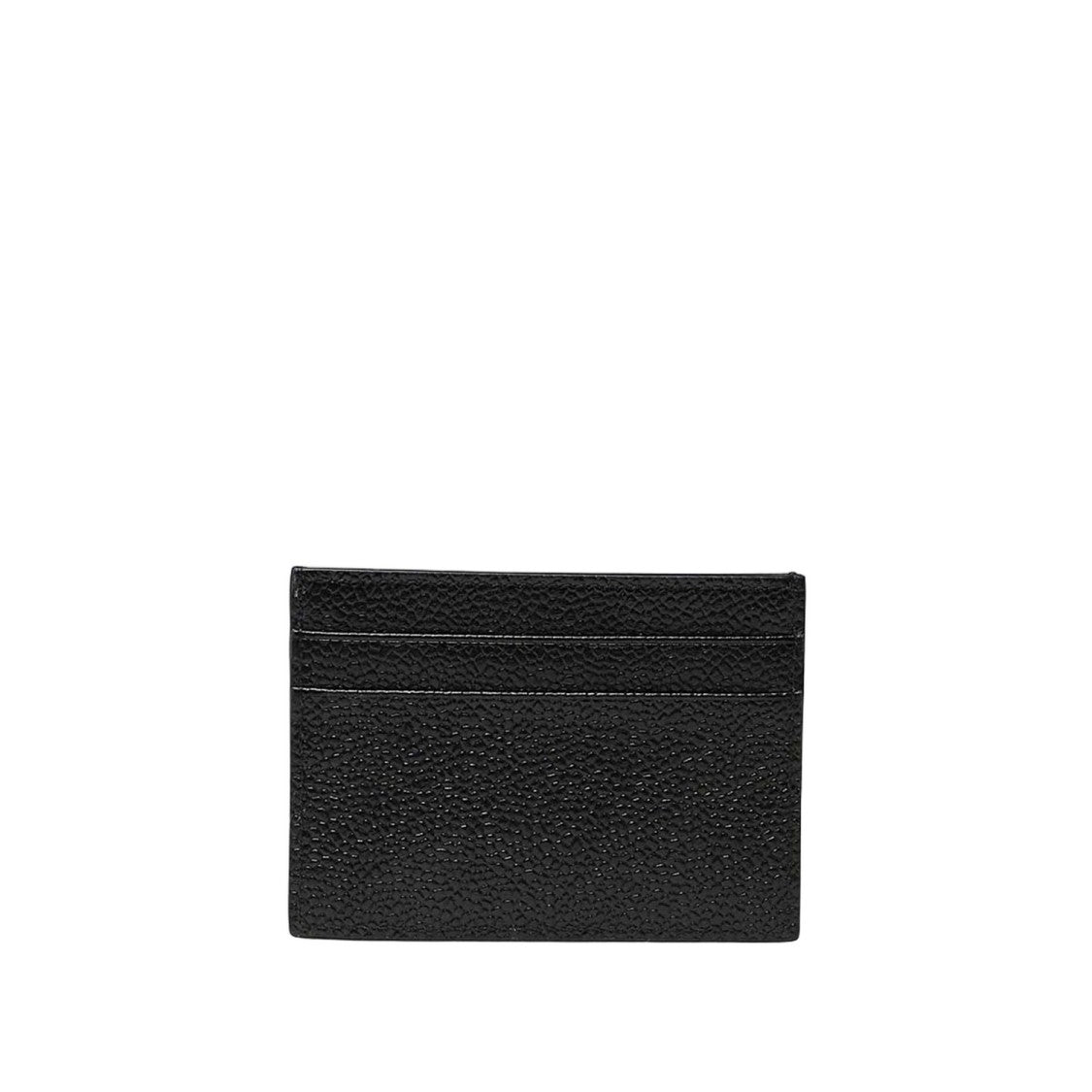 Thom Browne Leather Card Holder With Logo