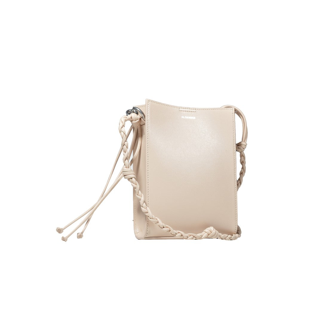 Jil Sander Small Rectangular Shoulder Bag In Brushed Bovine Leather