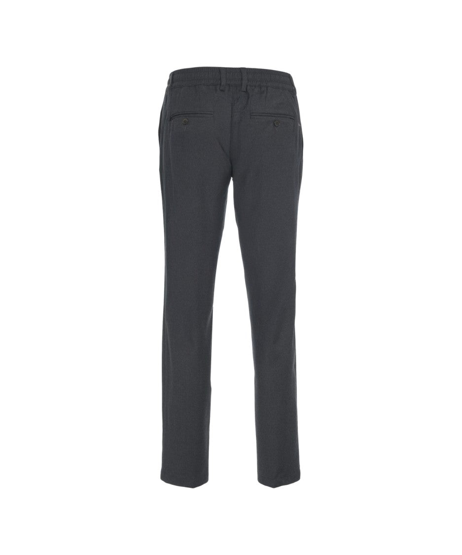 Cruna Slim-Fit Chino Trousers With Pressed Pleats