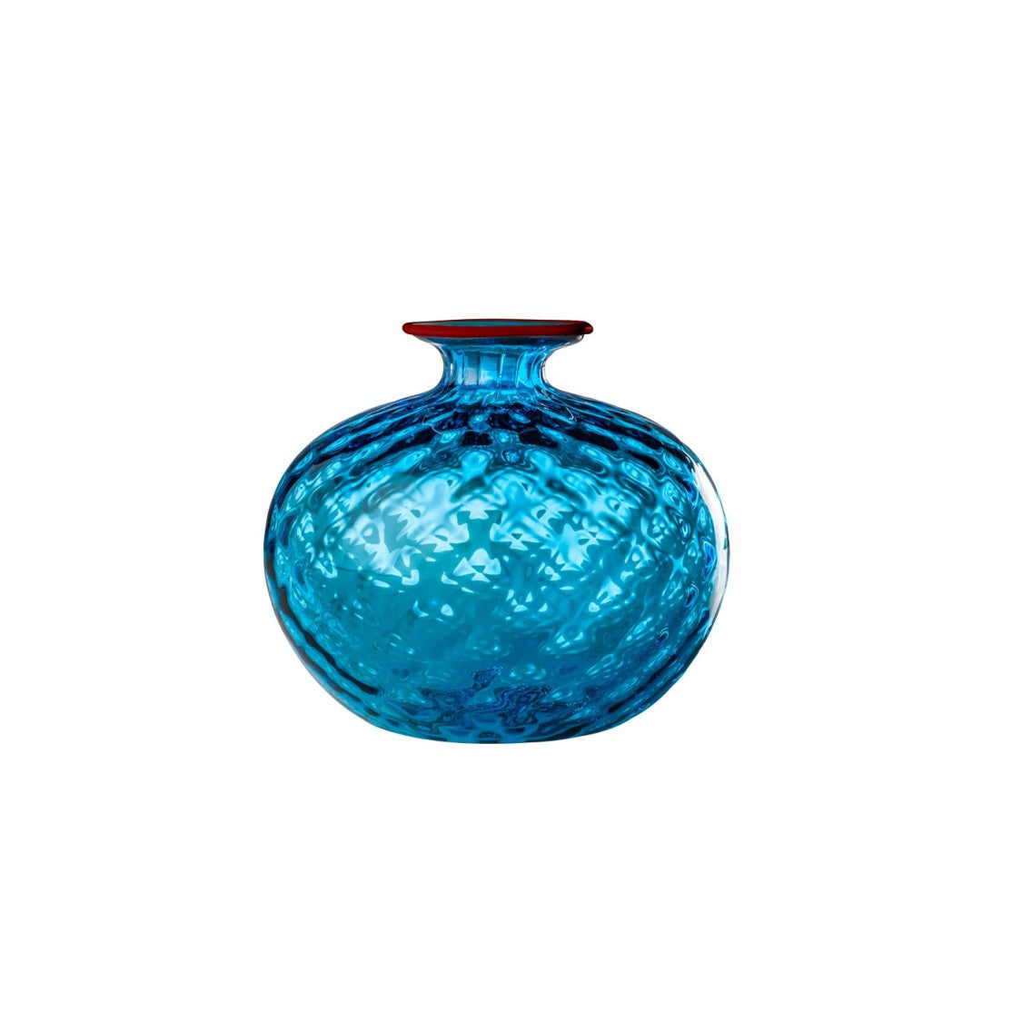 Venini Monofiore Balloton Round Glass Vase