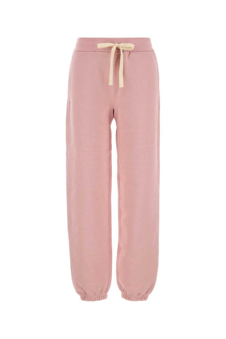 Jil Sander Pink Cotton Joggers