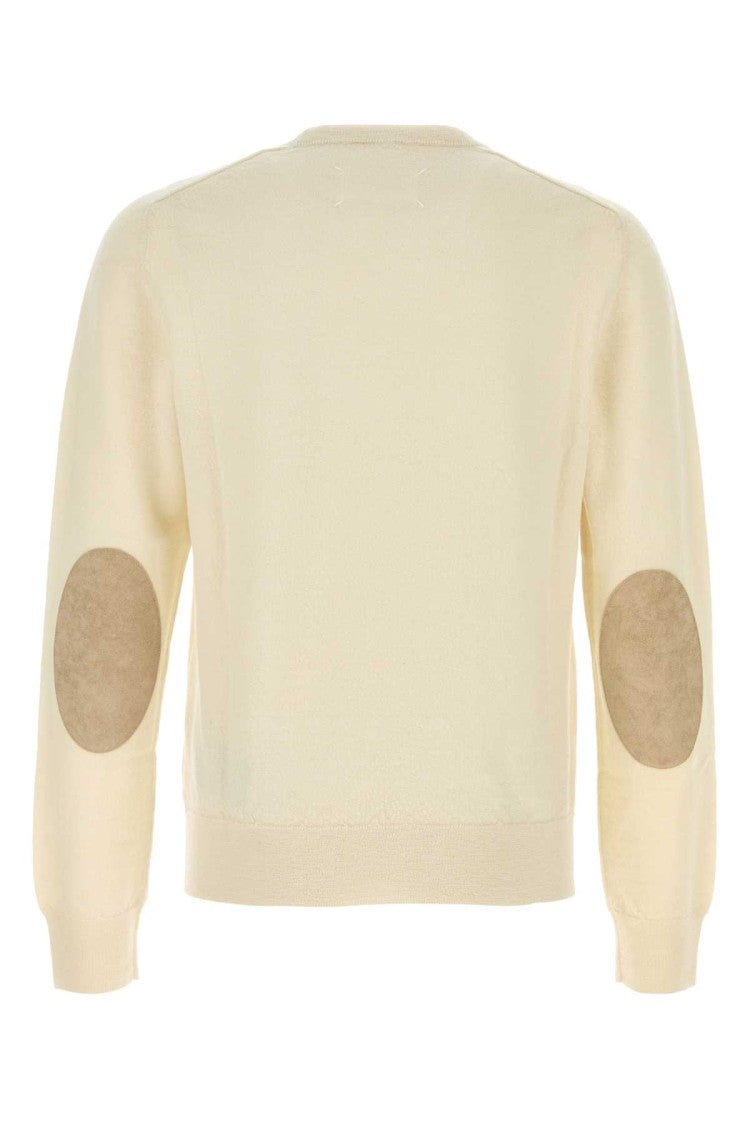 Maison Margiela Ivory Wool Sweater