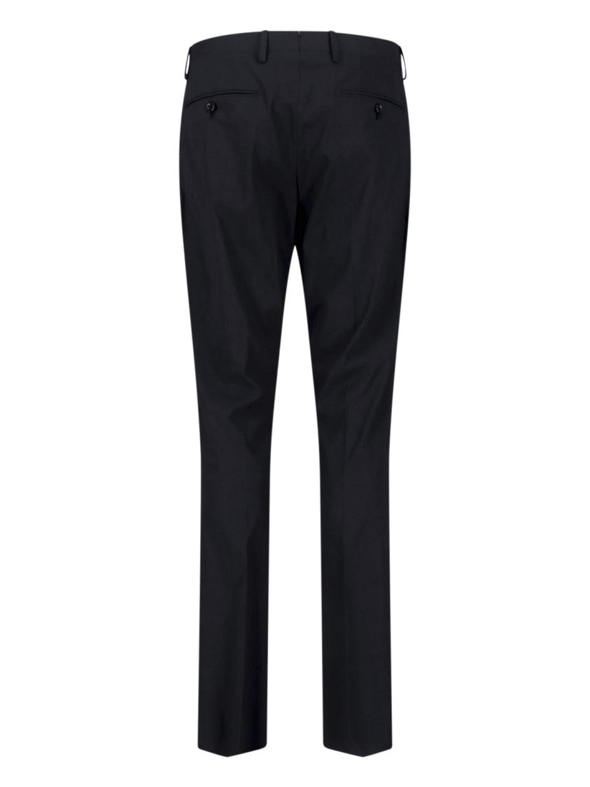 Lardini Single-Breasted Suit Black