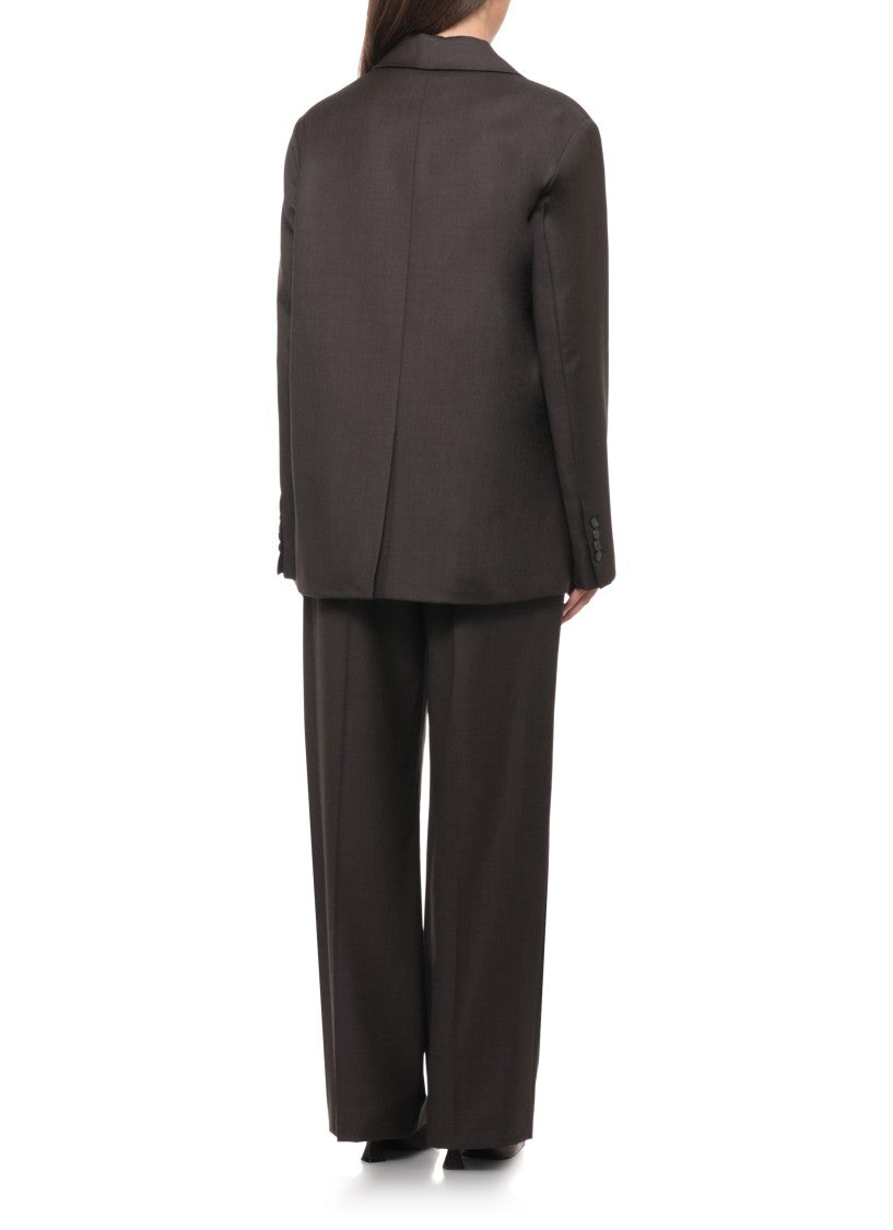 Loulou De Saison Double-Breasted Loulou De Saison Wool Blazer