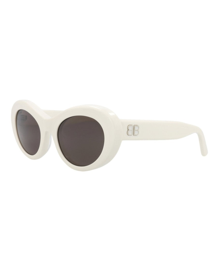 Balenciaga Round-Frame Recycled Acetate Sunglasses