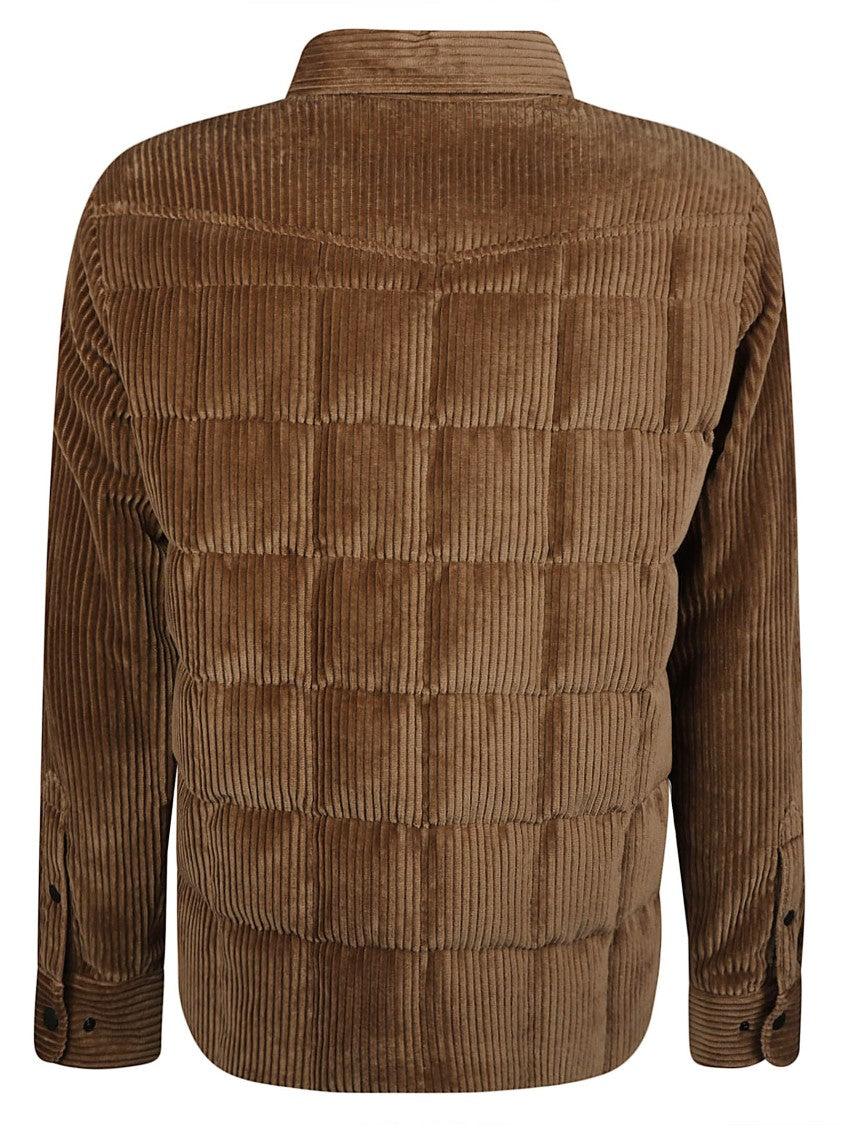 Moncler Grenoble Gelt Quilted Cotton Corduroy Down Jacket