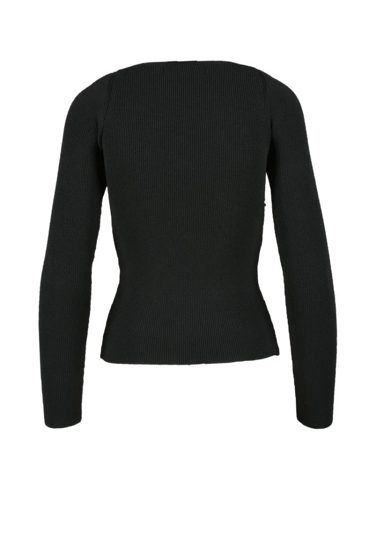 Anouki Viscose Stretch Top - Black