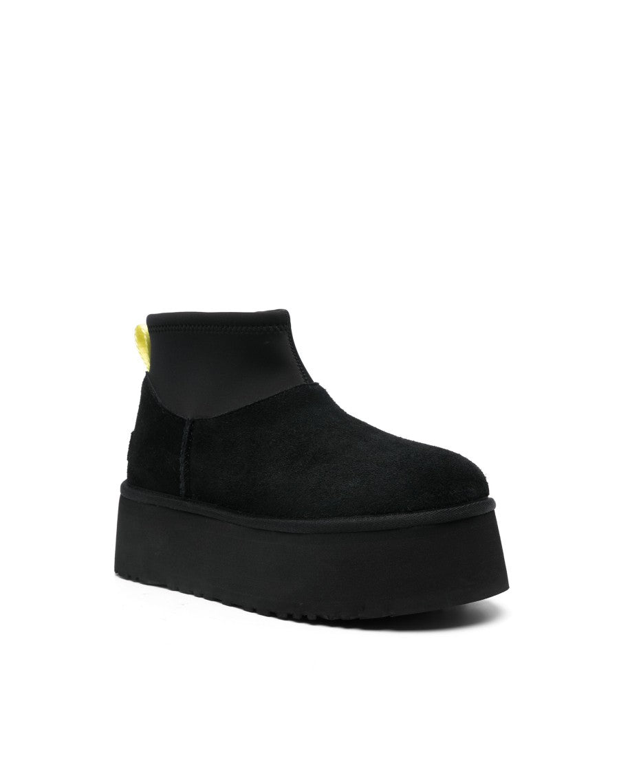 Ugg Classic Mini Dipper Black Ankle Boots