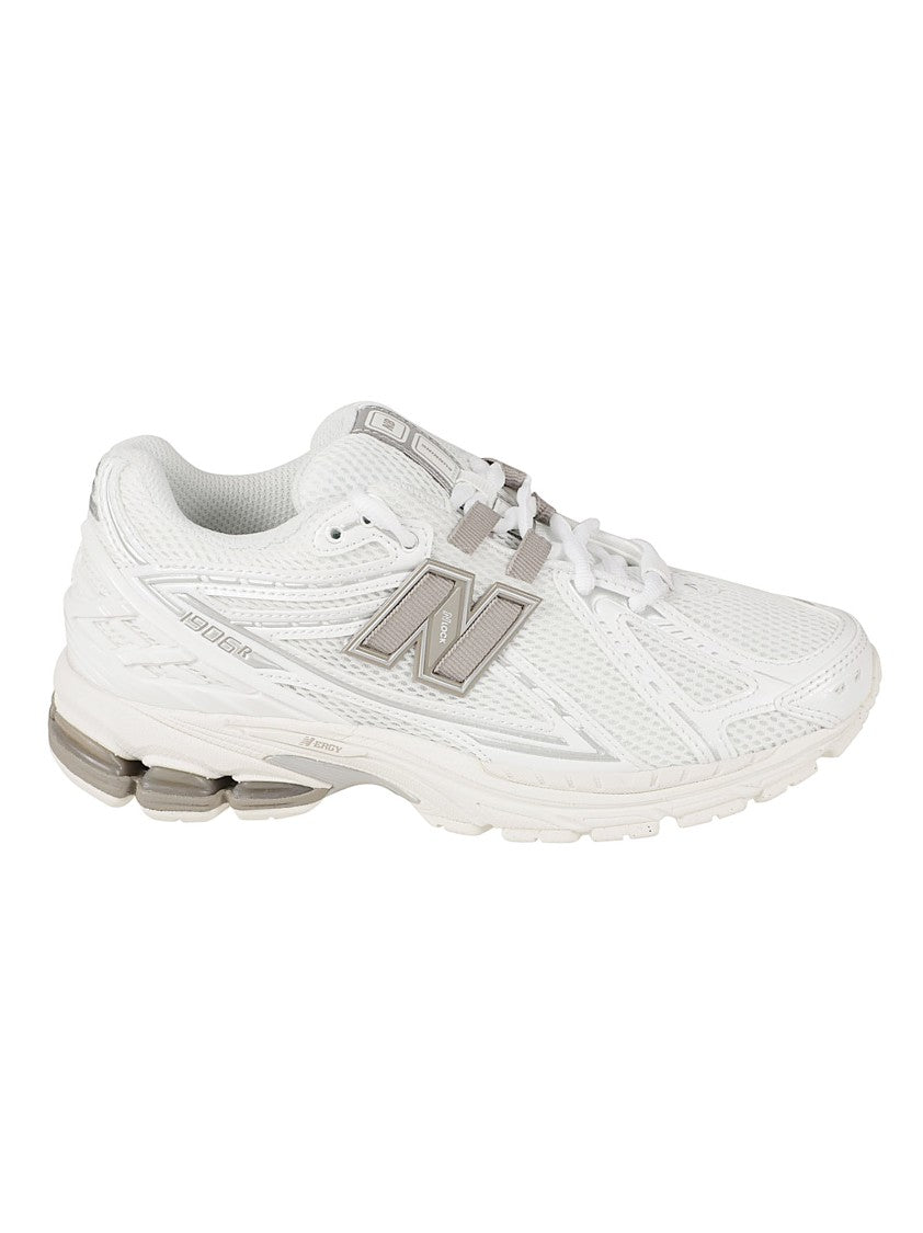 New Balance Breathable Synthetic Mesh Sneakers With Shock Absorption Features