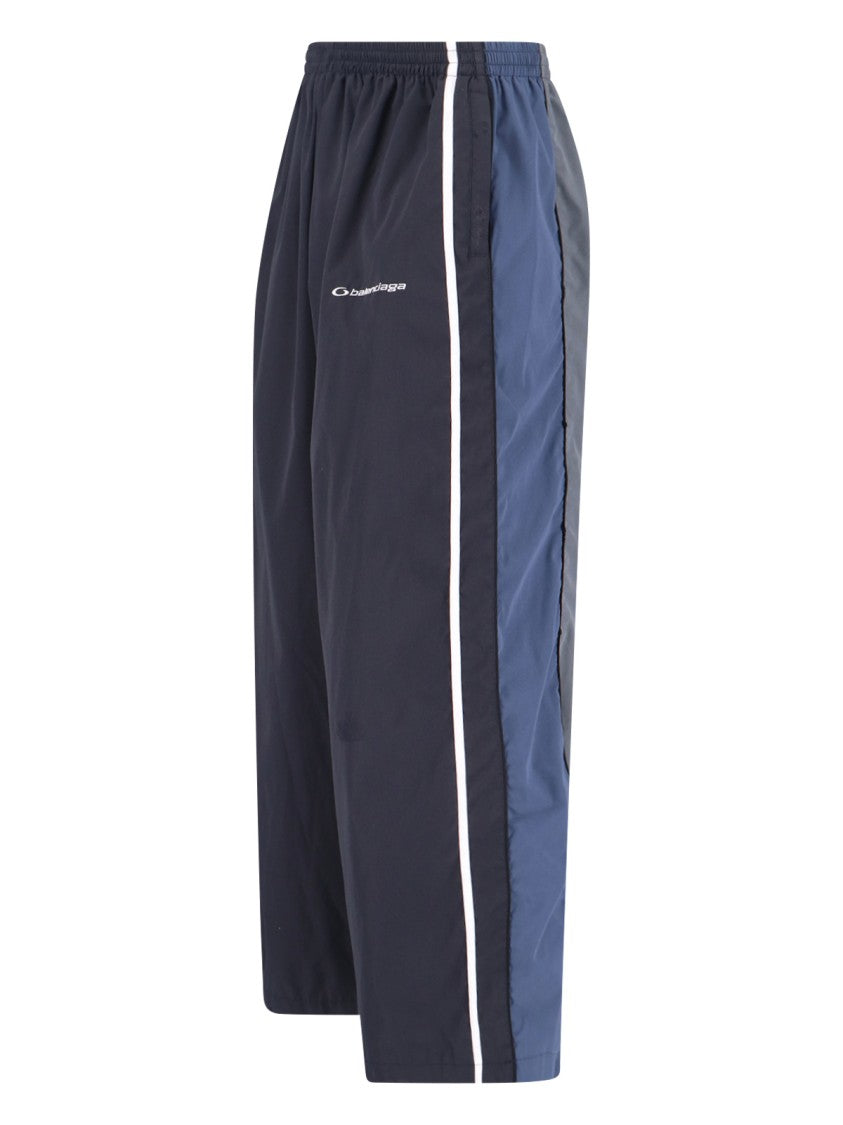 Balenciaga "Tracksuit 50/50" Pants – Blue/Gray